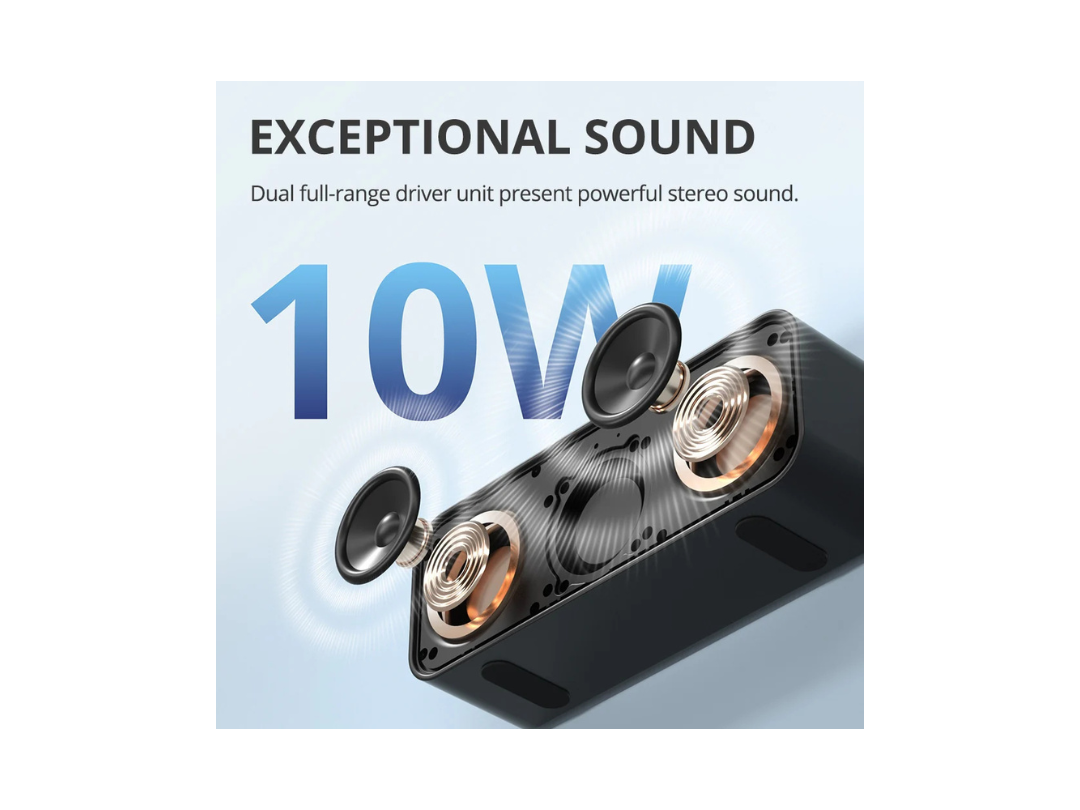 Tronsmart T2 Mini 10W Portable Outdoor Bluetooth Speaker - Black Tronsmart T2 Mini 10W Portable Outdoor Bluetooth Speaker - Black